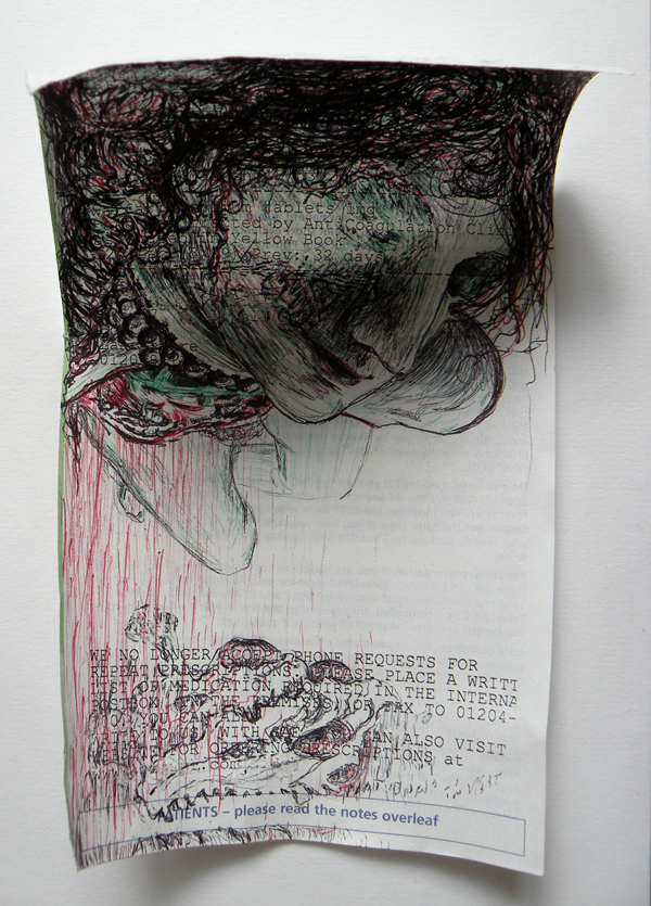 Repeat Perscriptions| 2013 | pen on paper |